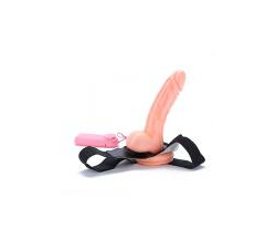   Stunt Cock Vibrating Hollow Penis Enhancing Strap On 